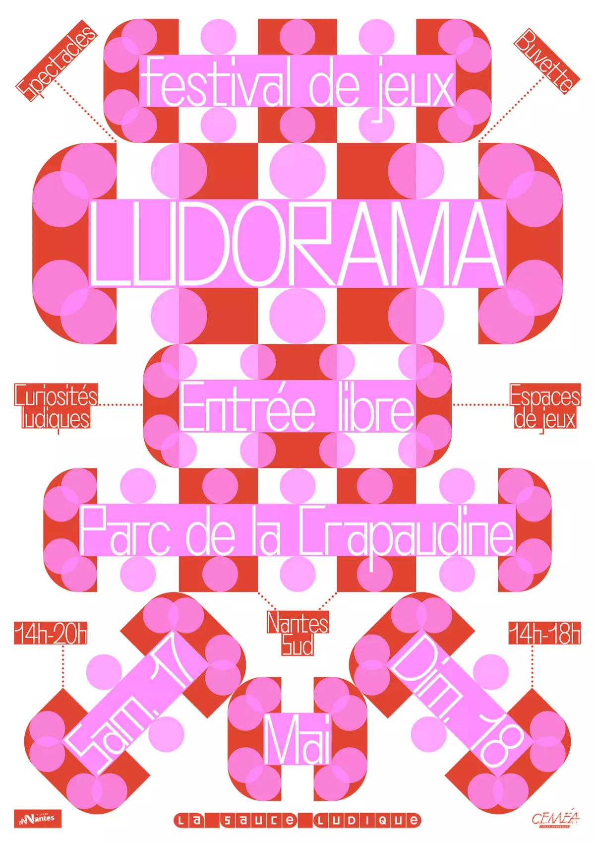 Affiche officielle Ludorama 2025