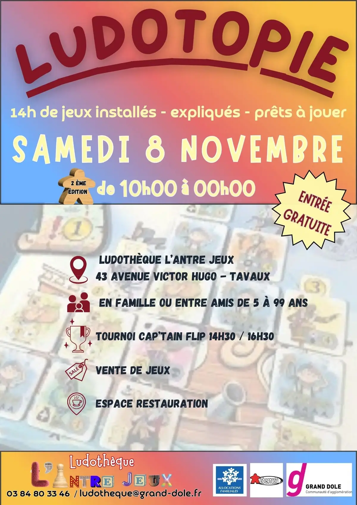 Affiche officielle Ludotopie 2025