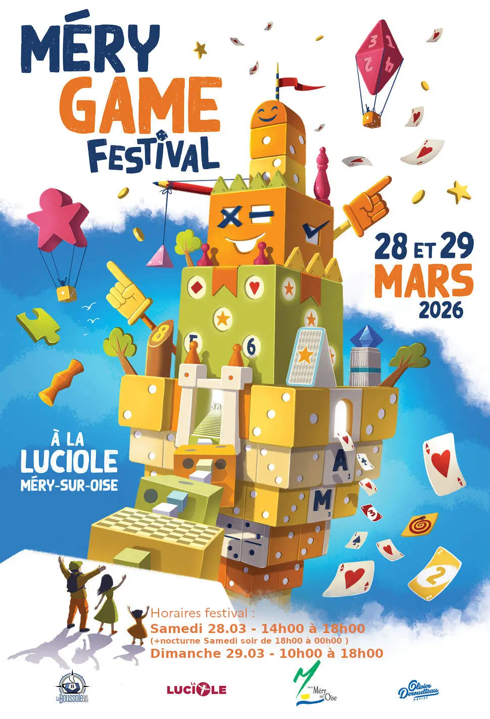 Affiche officielle Méry Game Festival 2026