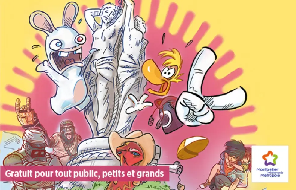 Official poster MÃ©tropole en jeux 2019
