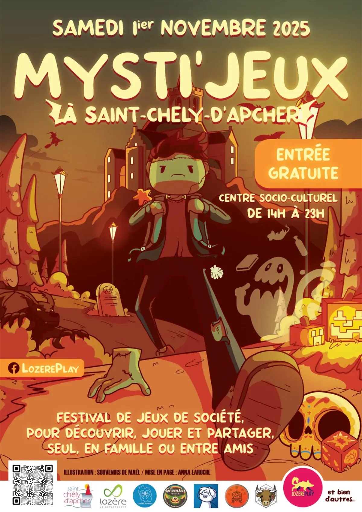 Affiche officielle Mysti'jeux 2025