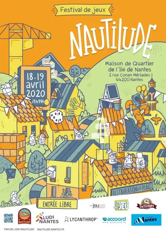 Affiche officielle Nautilude 2020