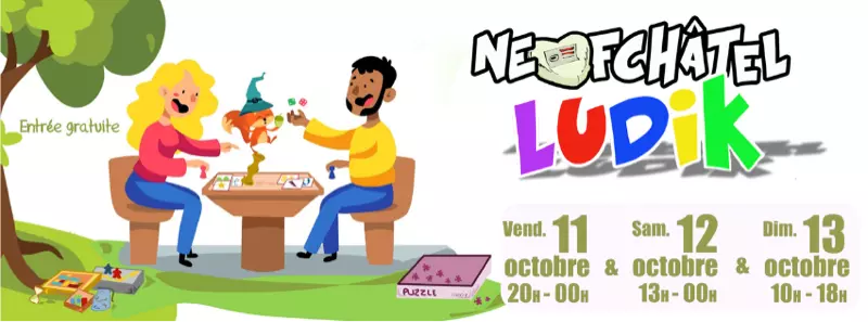 Affiche officielle Neufchâtel Ludik 2024