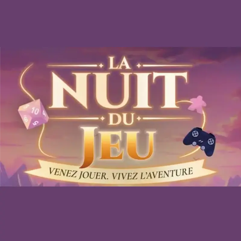 Logo La nuit du jeu 2026