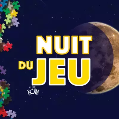 Logo Nuit du jeu Ã  Oraison 2023