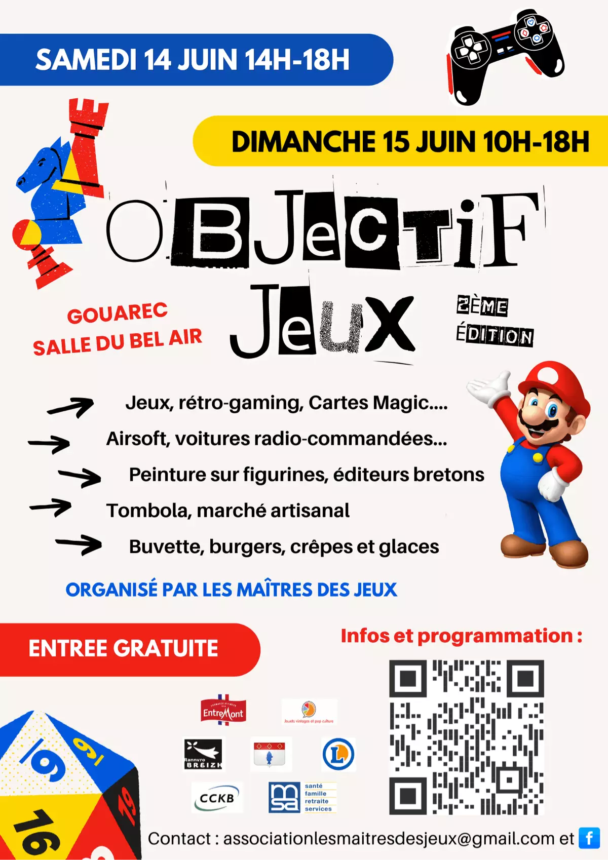 Affiche officielle Objectif Jeux 2025