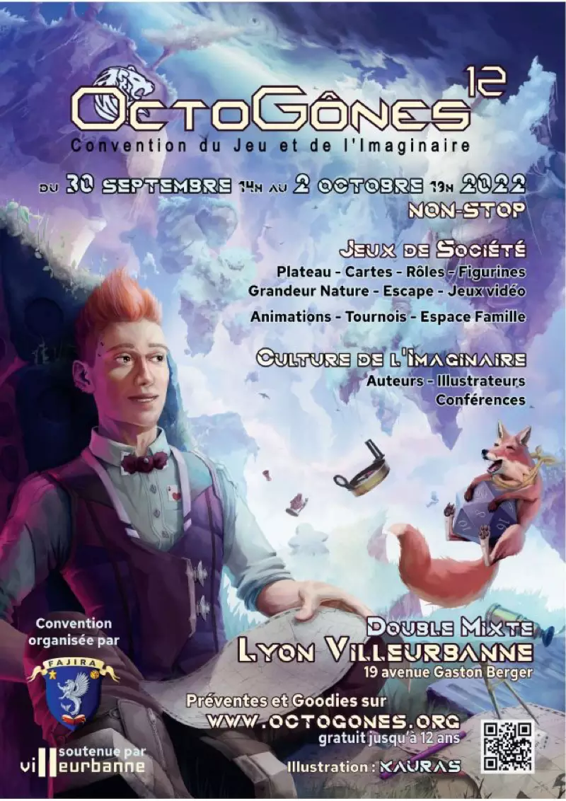 Affiche officielle OctoGônes 2022