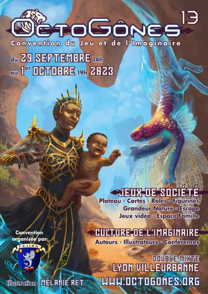 Affiche officielle OctoGônes 2023