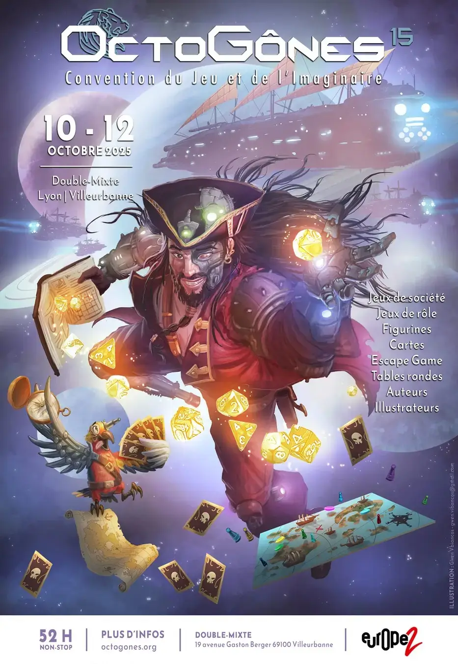 Affiche officielle OctoGônes 2025