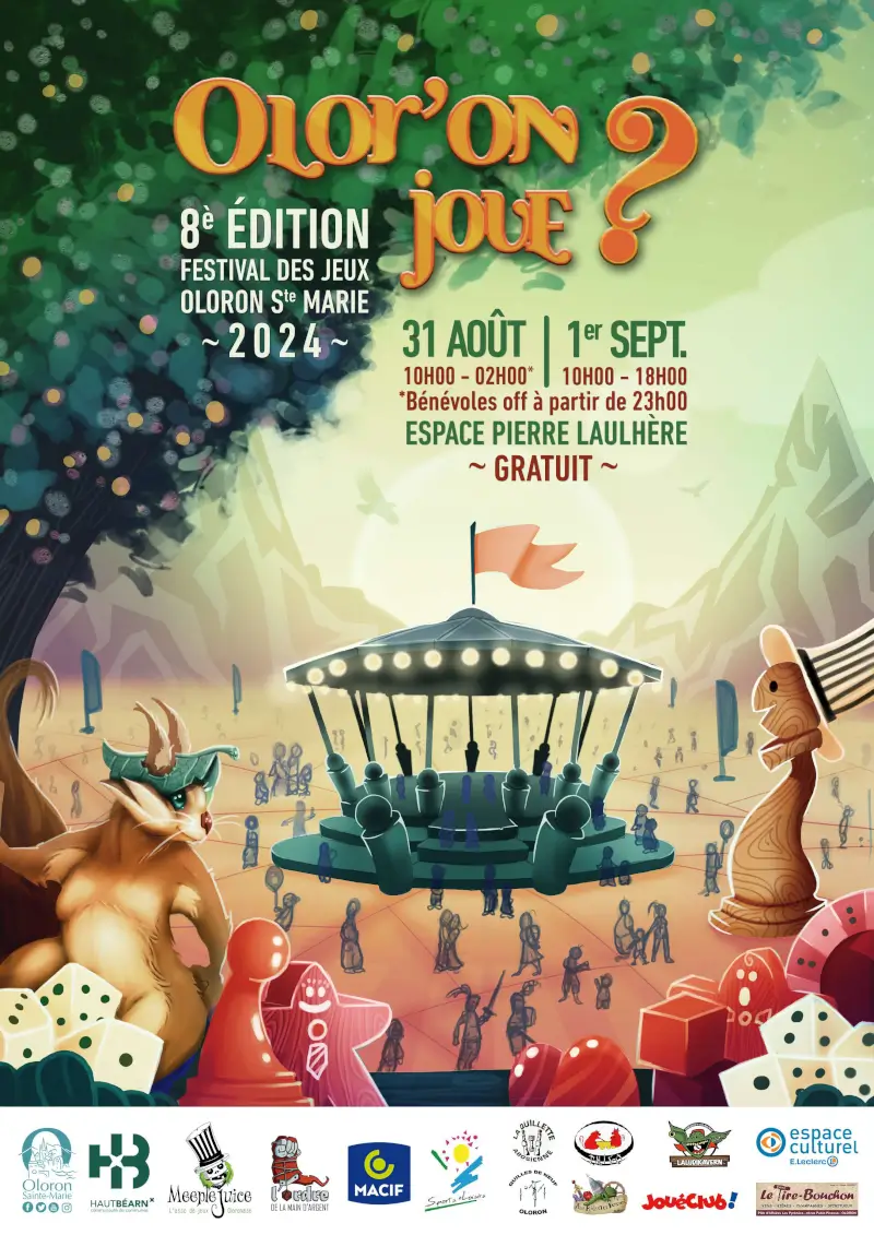 Affiche officielle Olor'on Joue 2024