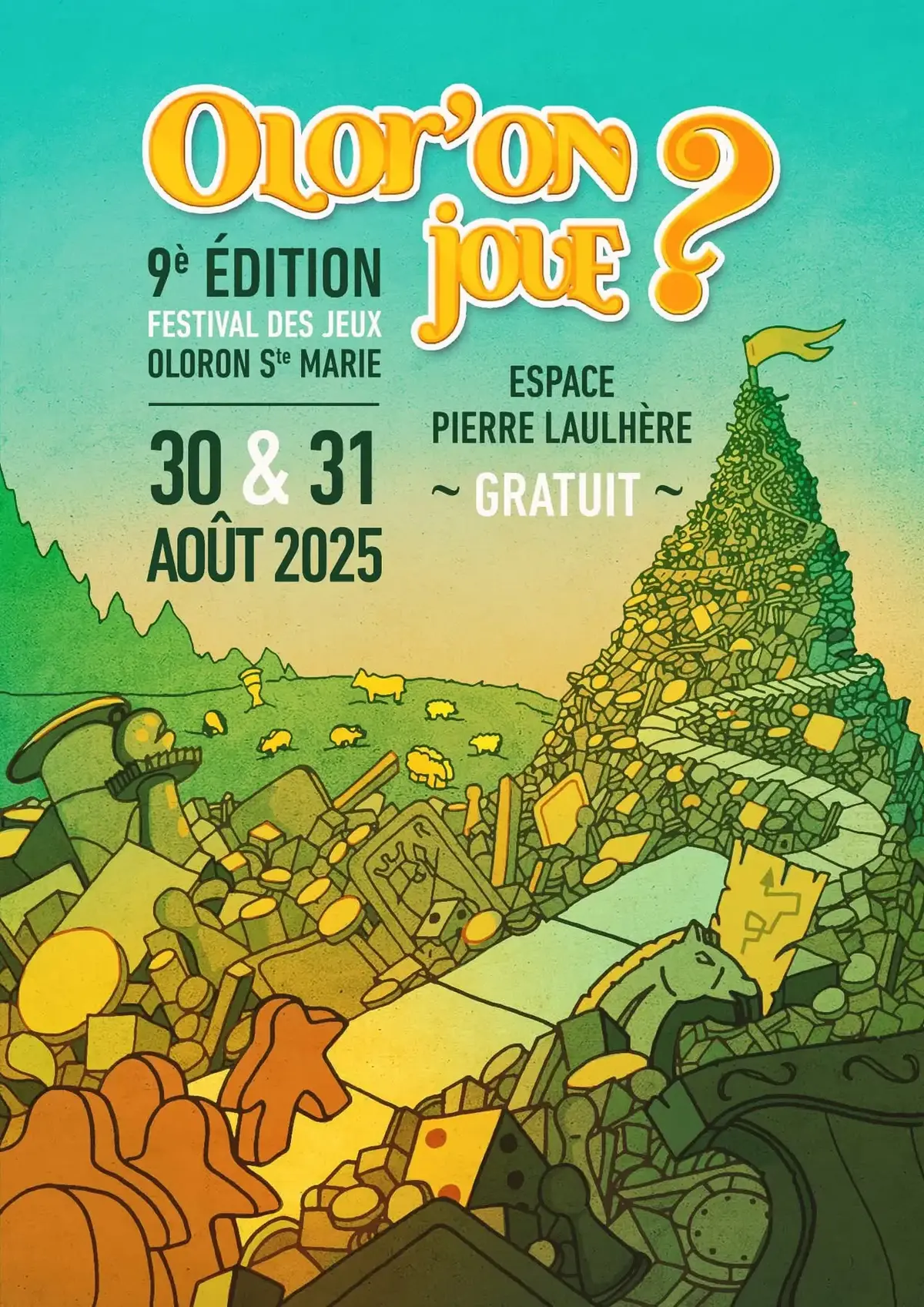 Affiche officielle Olor'on Joue 2025