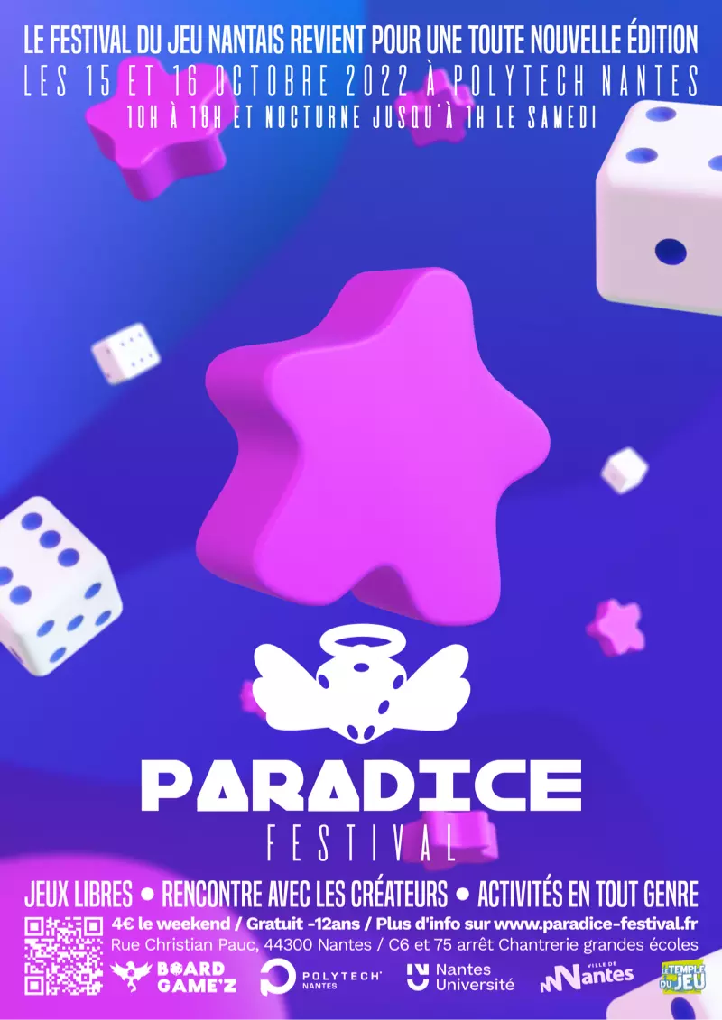 Affiche officielle ParaDice 2022
