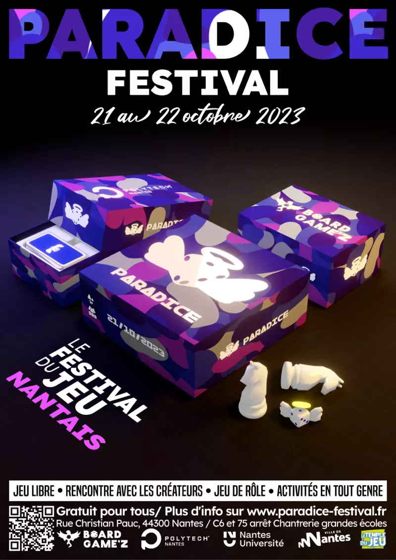 Affiche officielle ParaDice 2023