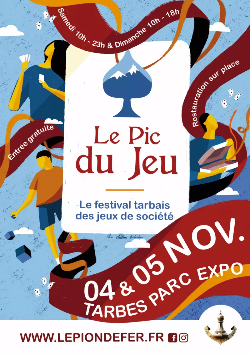 Affiche officielle Le Pic Du Jeu 2023