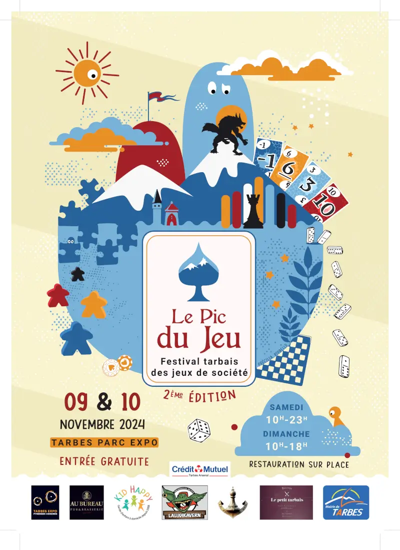 Affiche officielle Le Pic Du Jeu 2024