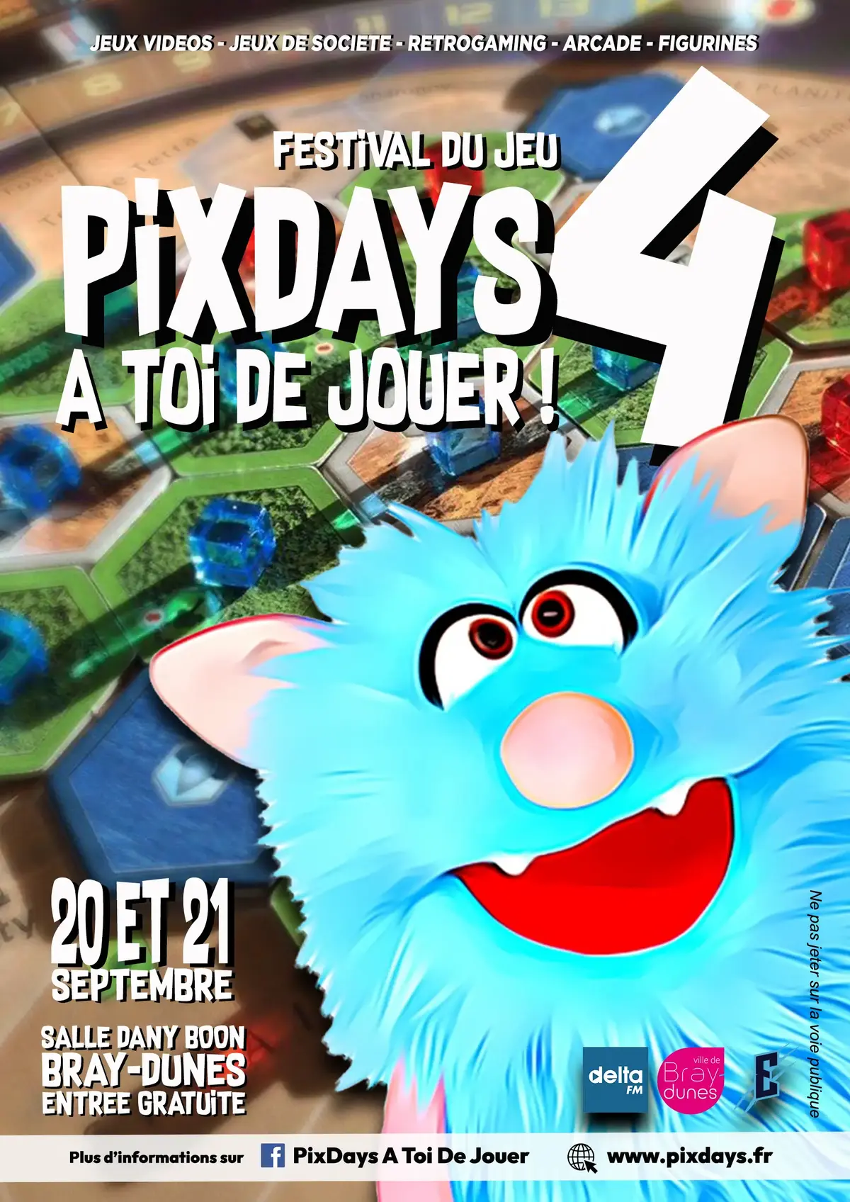 Affiche officielle PixDays A toi de jouer  2025