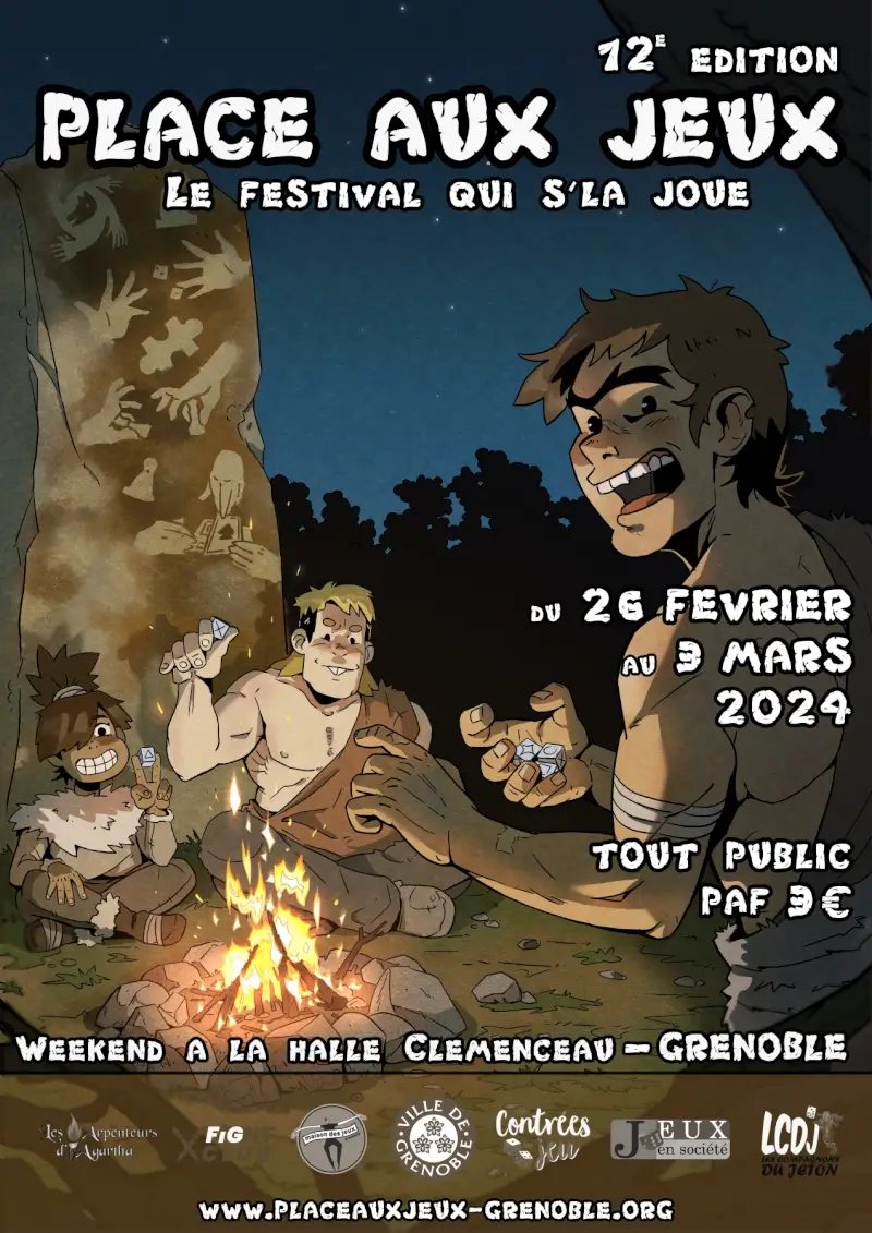 Official poster Place aux jeux 2024