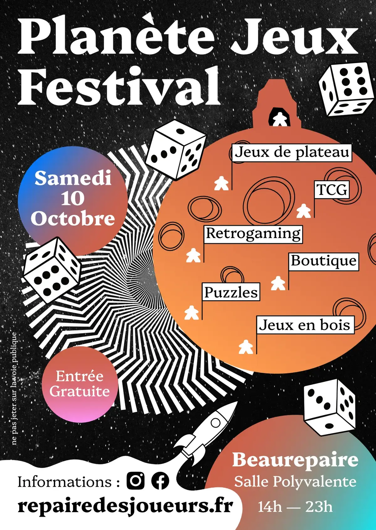 Affiche officielle Planète Jeux 2026