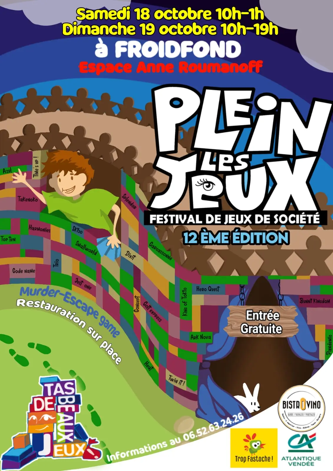 Affiche officielle Plein les jeux 2025