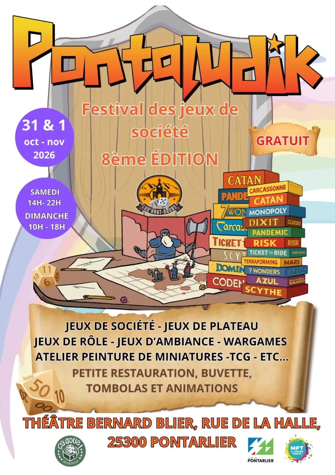 Affiche officielle PontaLudik 2026