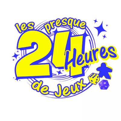 Logo Les Presque 24 Heures de Jeux 2024