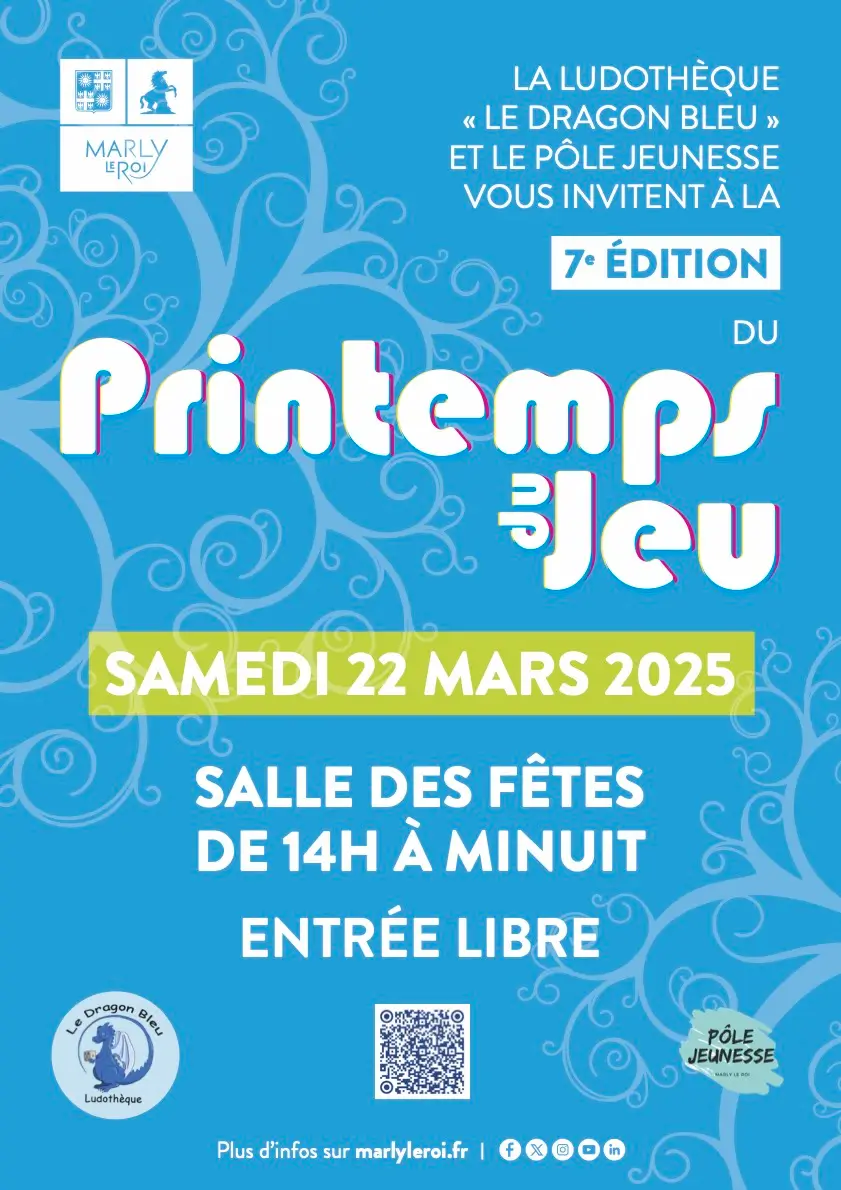 Affiche officielle Printemps du jeu 2025