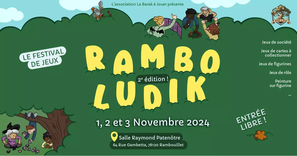 Affiche officielle Ramboludique 2024