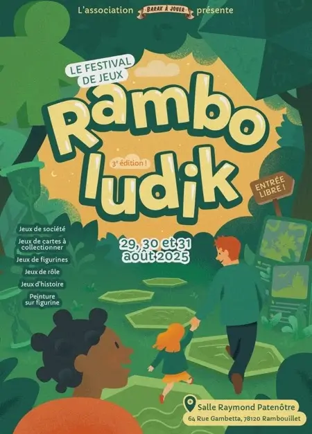 Affiche officielle Ramboludik 2025