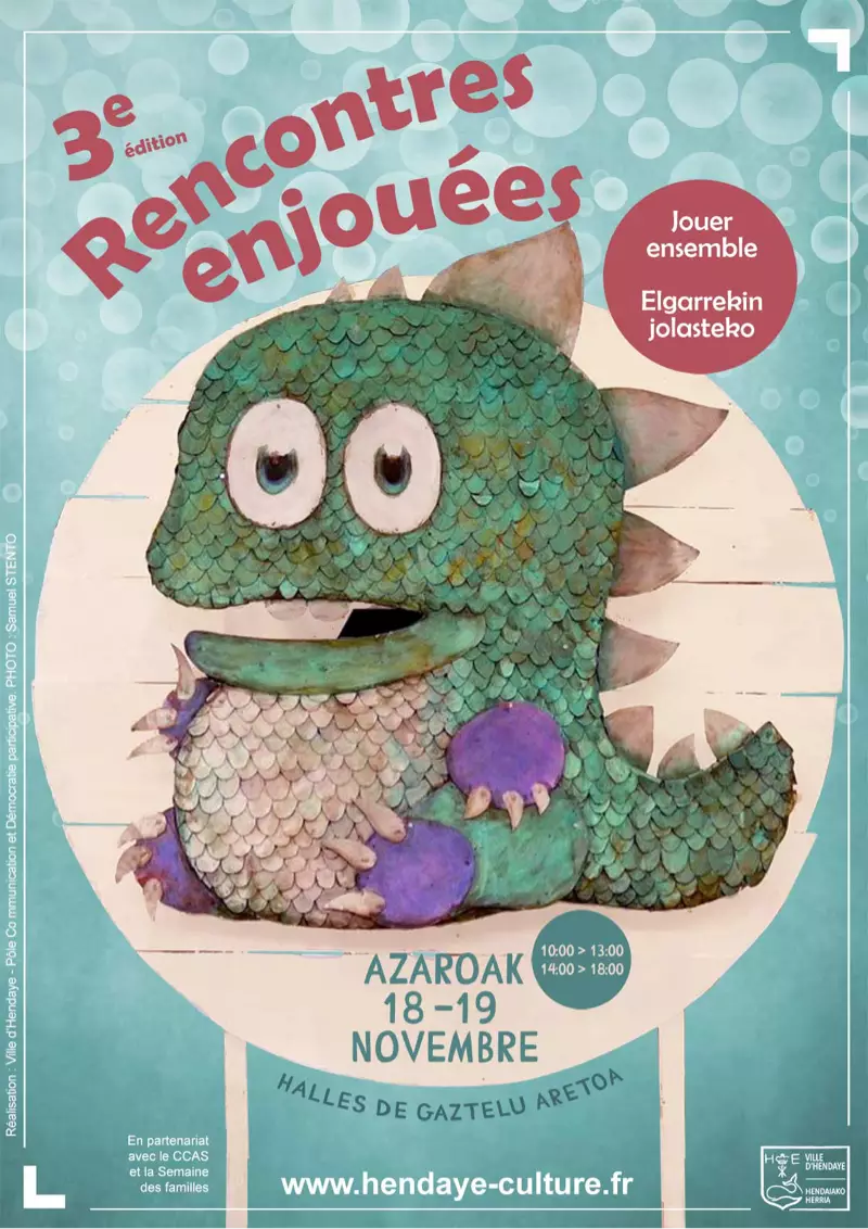 Affiche officielle Rencontres Enjouées 2023