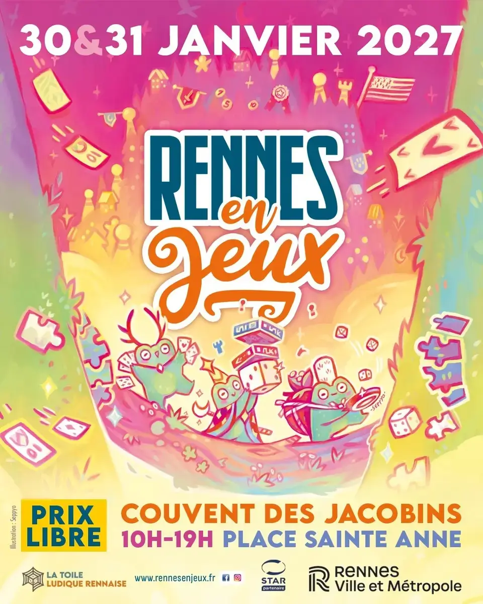 Official poster Rennes en Jeux 2027