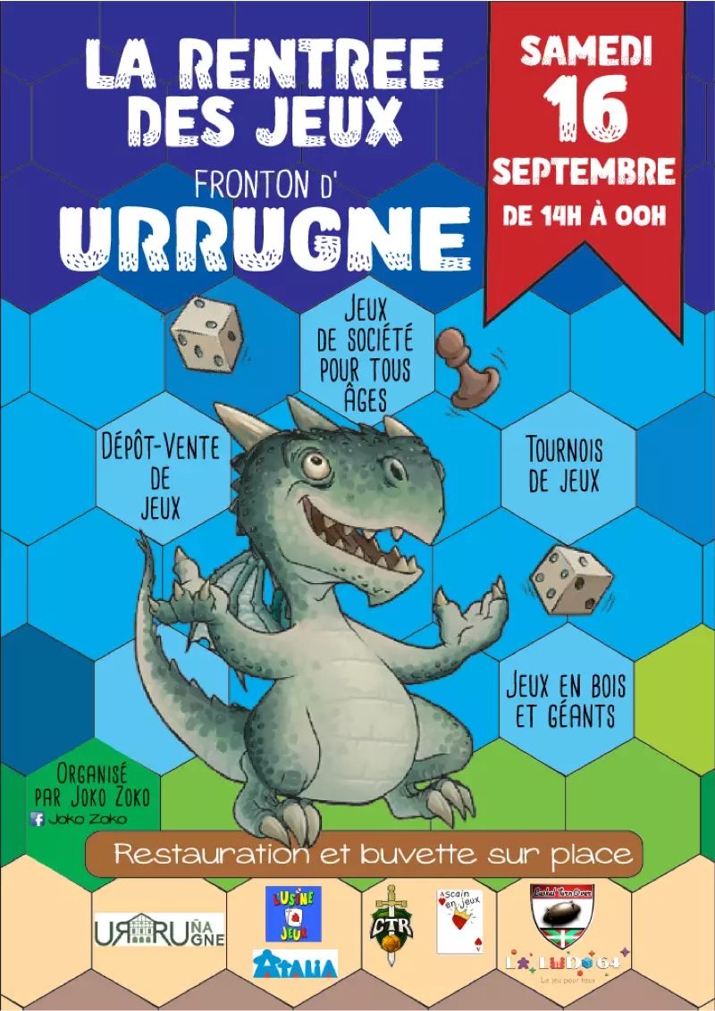 Official poster La rentrÃ©e des jeux 2023