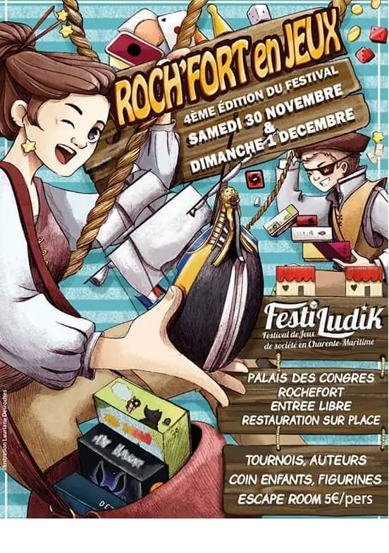 Affiche officielle Festiludik 2020