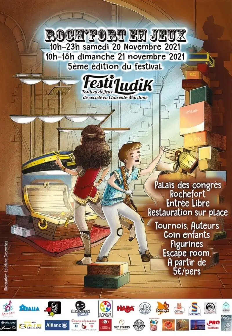 Affiche officielle Festiludik 2021