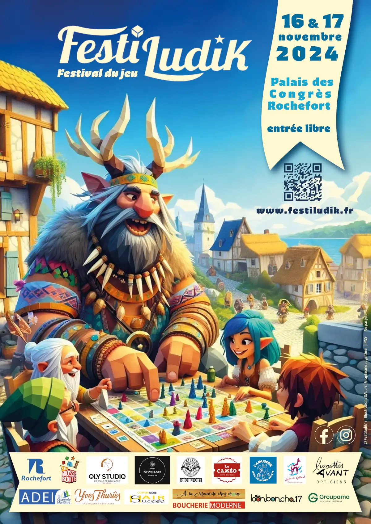 Affiche officielle Festiludik 2024