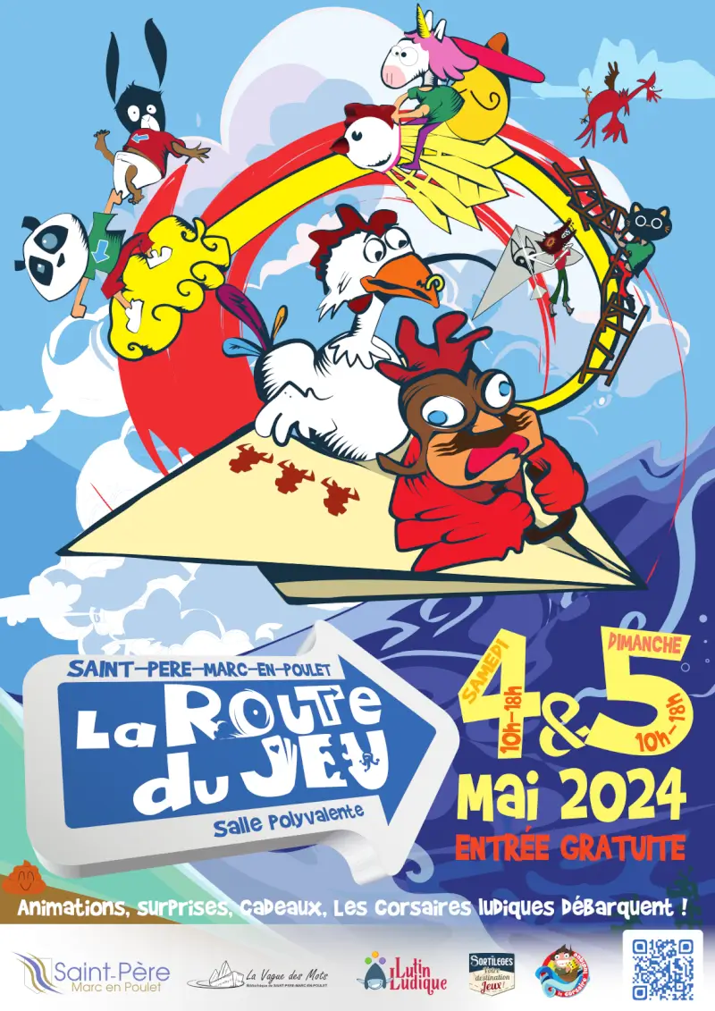 Affiche officielle La route du Jeu 2024