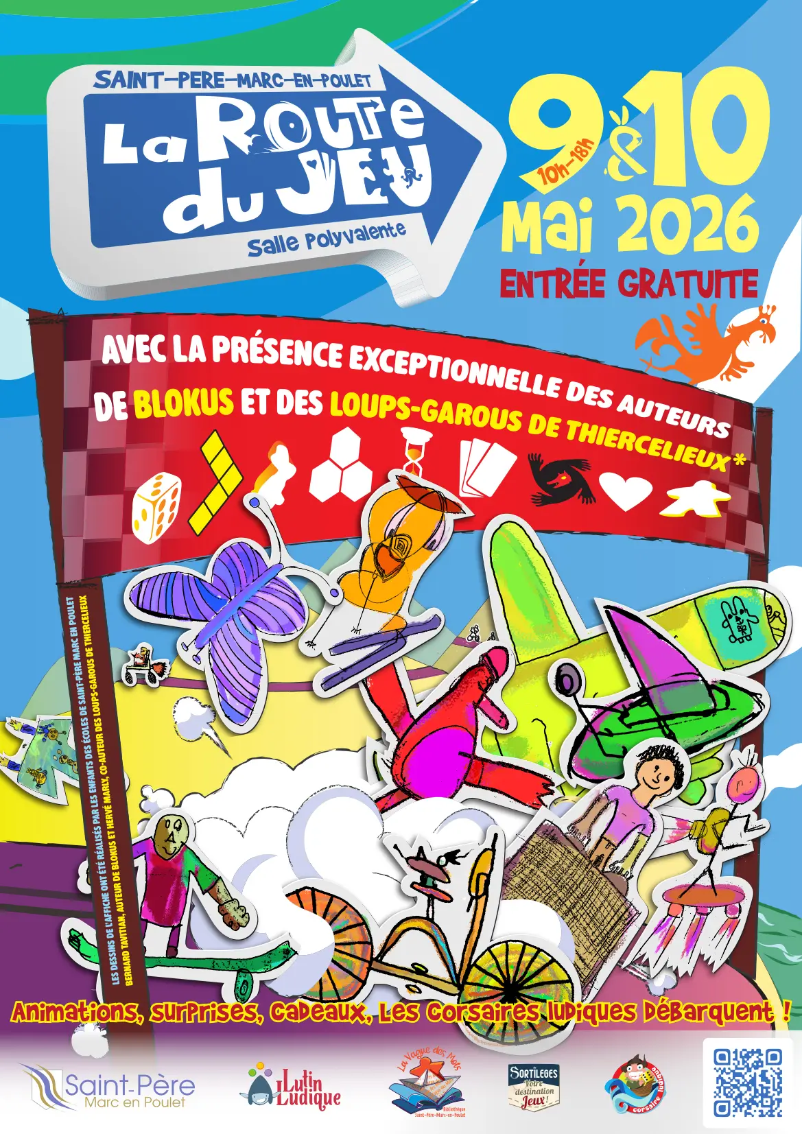 Affiche officielle La route du Jeu 2026