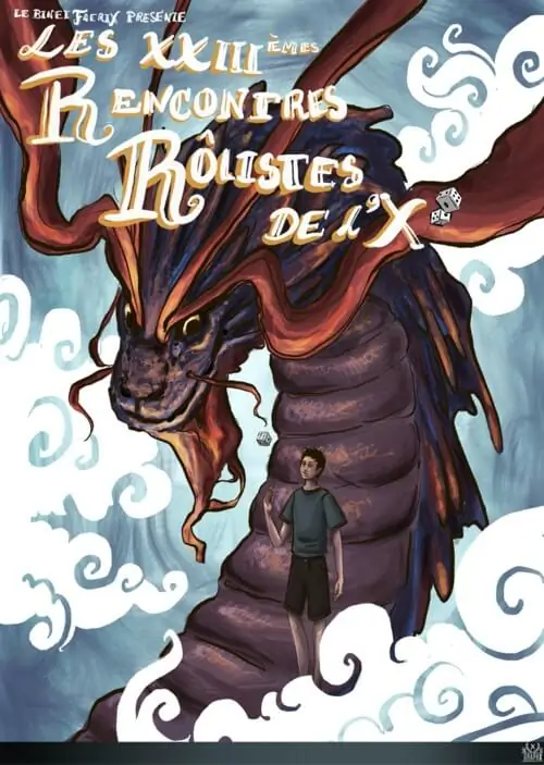 Affiche officielle Rencontres Rôlistes de l'X 2019