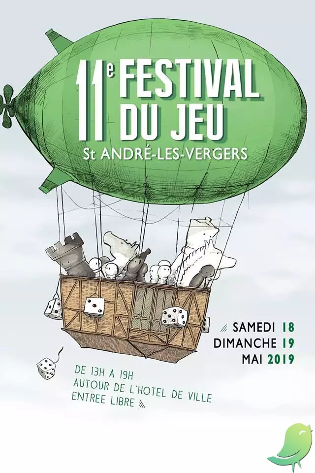 Affiche officielle Saint-AndrÃ© en Jeu 2019
