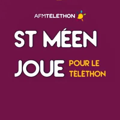 Logo St Méen joue pour le Téléthon 2022