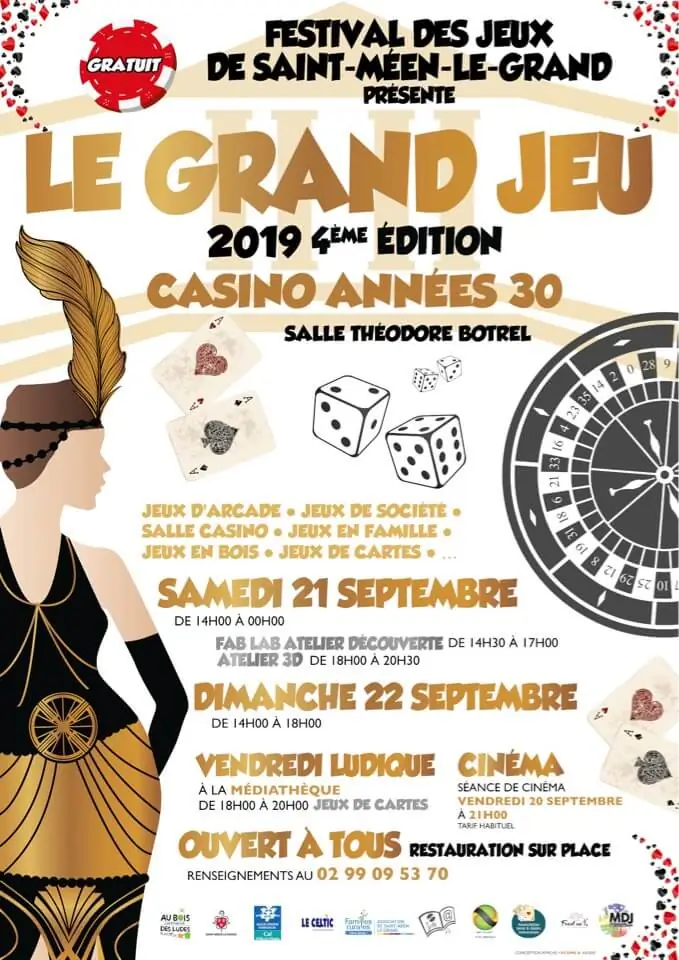 Official poster Le Grand Jeu 2019