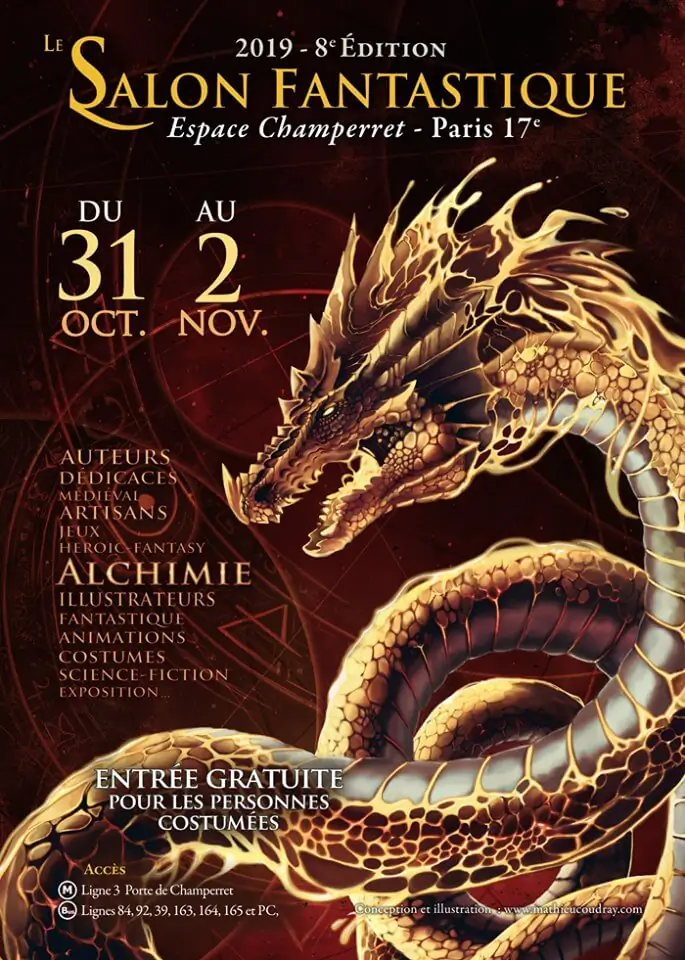 Affiche officielle Le Salon du Jeu 2019