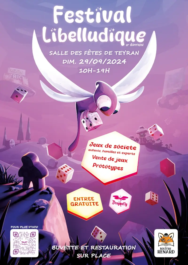 Affiche officielle Festuval Libelludique 2024