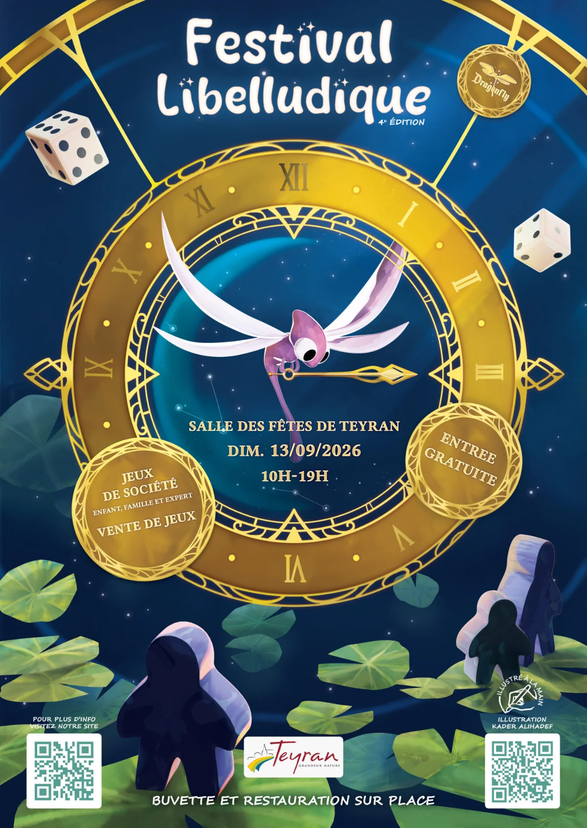 Affiche officielle Festuval Libelludique 2026