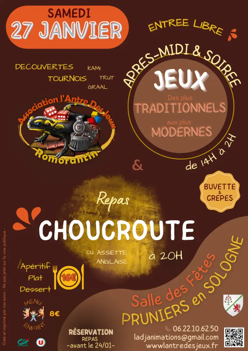 Affiche officielle Samedi en jeux 2024