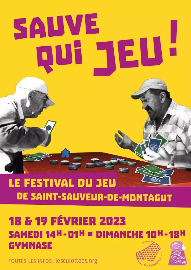 Affiche officielle Sauve qui jeu 2023