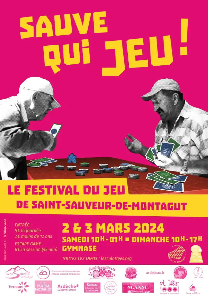 Affiche officielle Sauve qui jeu 2024