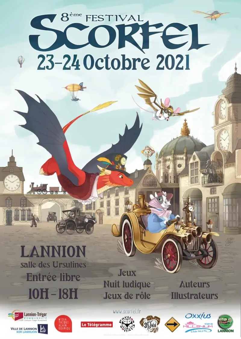 Affiche officielle Festival Scorfel 2021