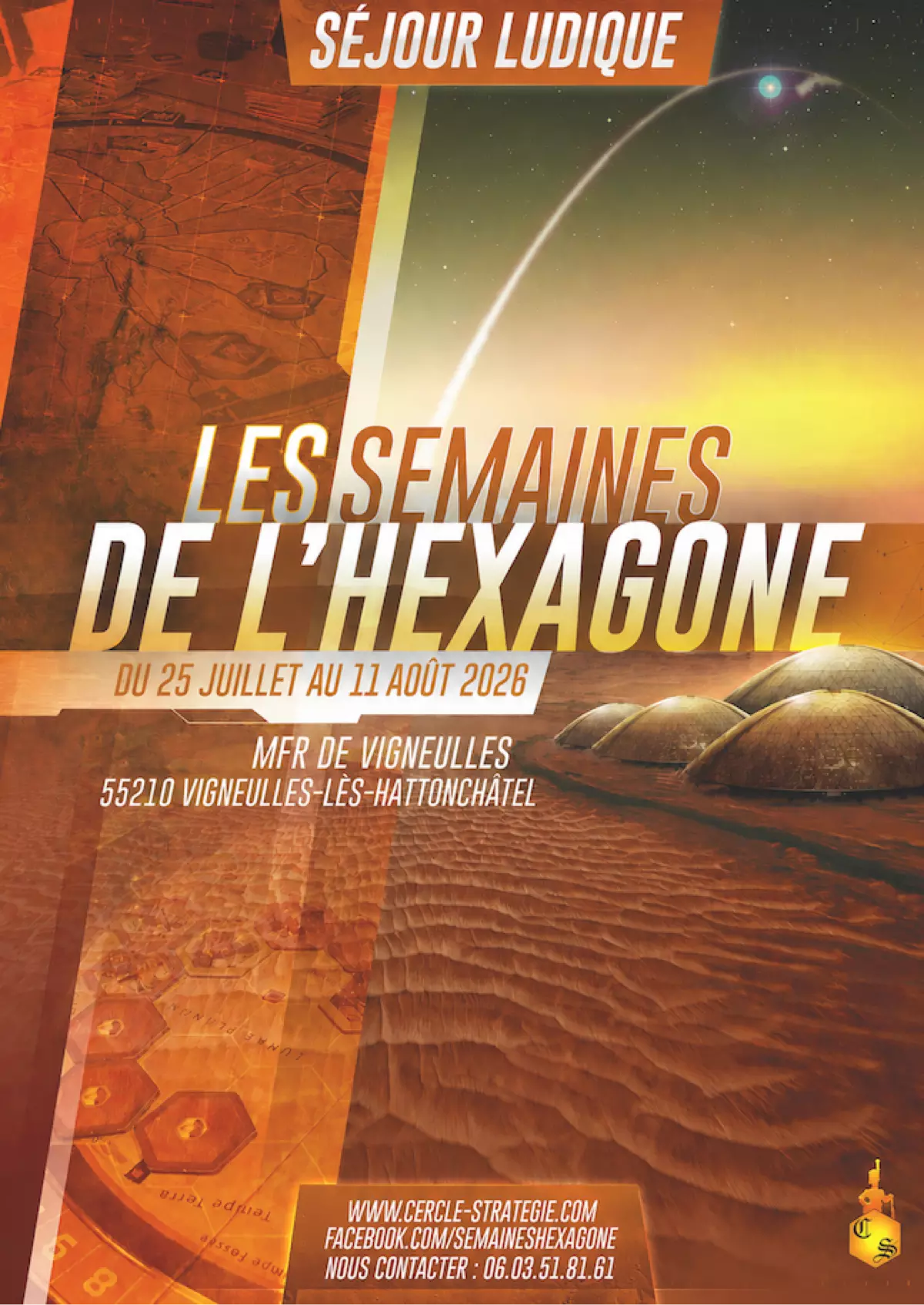 Official poster Les Semaines de l'Hexagone 2026