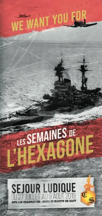Affiche officielle Les Semaines de l'Hexagone 2026