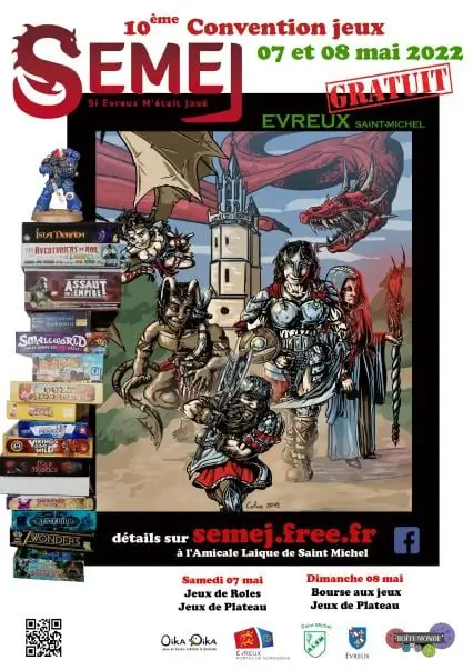 Affiche officielle Jou'Eure Fest' 2022